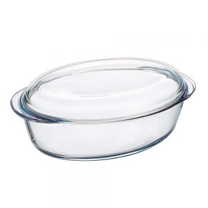 COCOTTE OVALE EN VERRE 3 Litre  PYREX